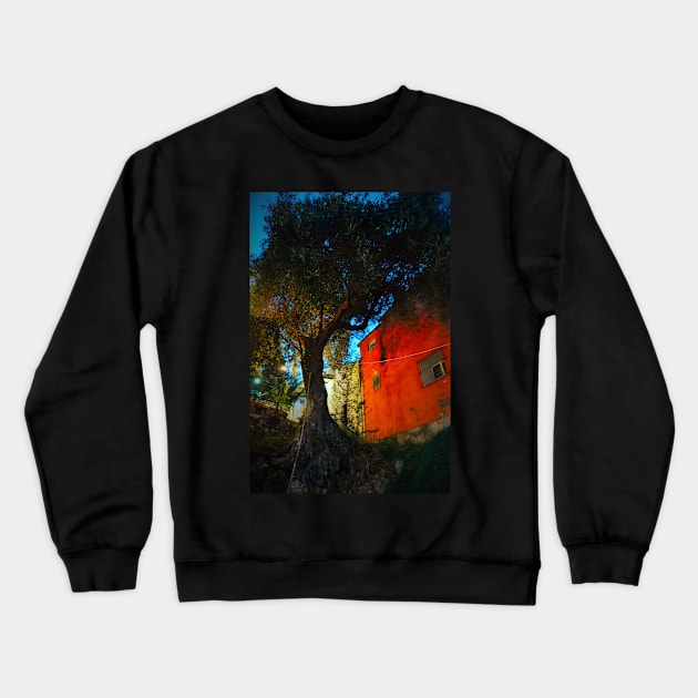 A View of Greece Crewneck Sweatshirt by golan22may